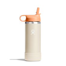 Hydro Flask - 18 Oz Kids Wide Mouth Straw Cap And Boot Coconut
