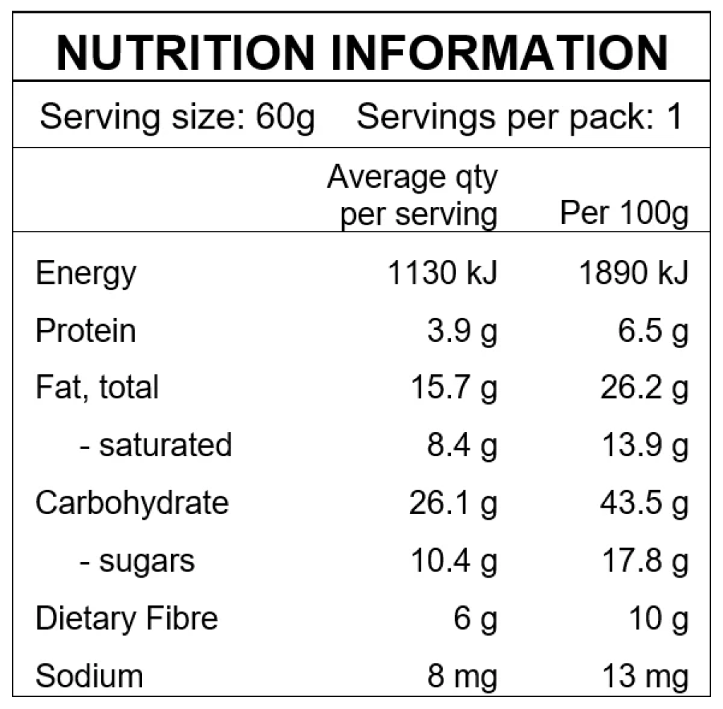 Crumble Charms - Chocolate Dreams Crème Wheel 60g