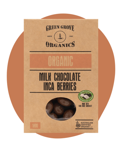 Junee - Milk Chocolate Inca Berries 180g