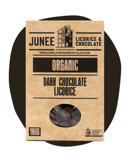 Junee - Dark Chocolate Coated Licorice 180g