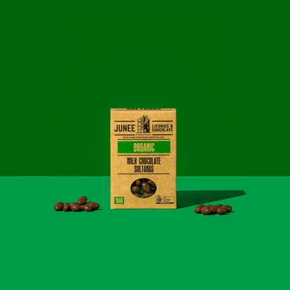 Junee - Milk Chocolate Sultanas 180g
