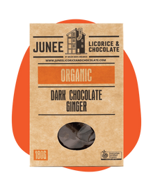 Junee - Dark Chocolate Coated Ginger 180g