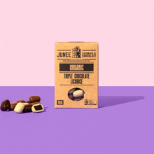 Junee - Triple Chocolate Coated Licorice 180g