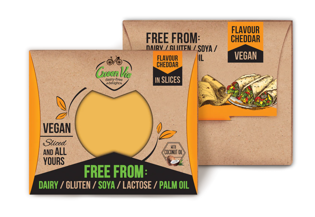 Green Vie - Cheddar Slices 180g
