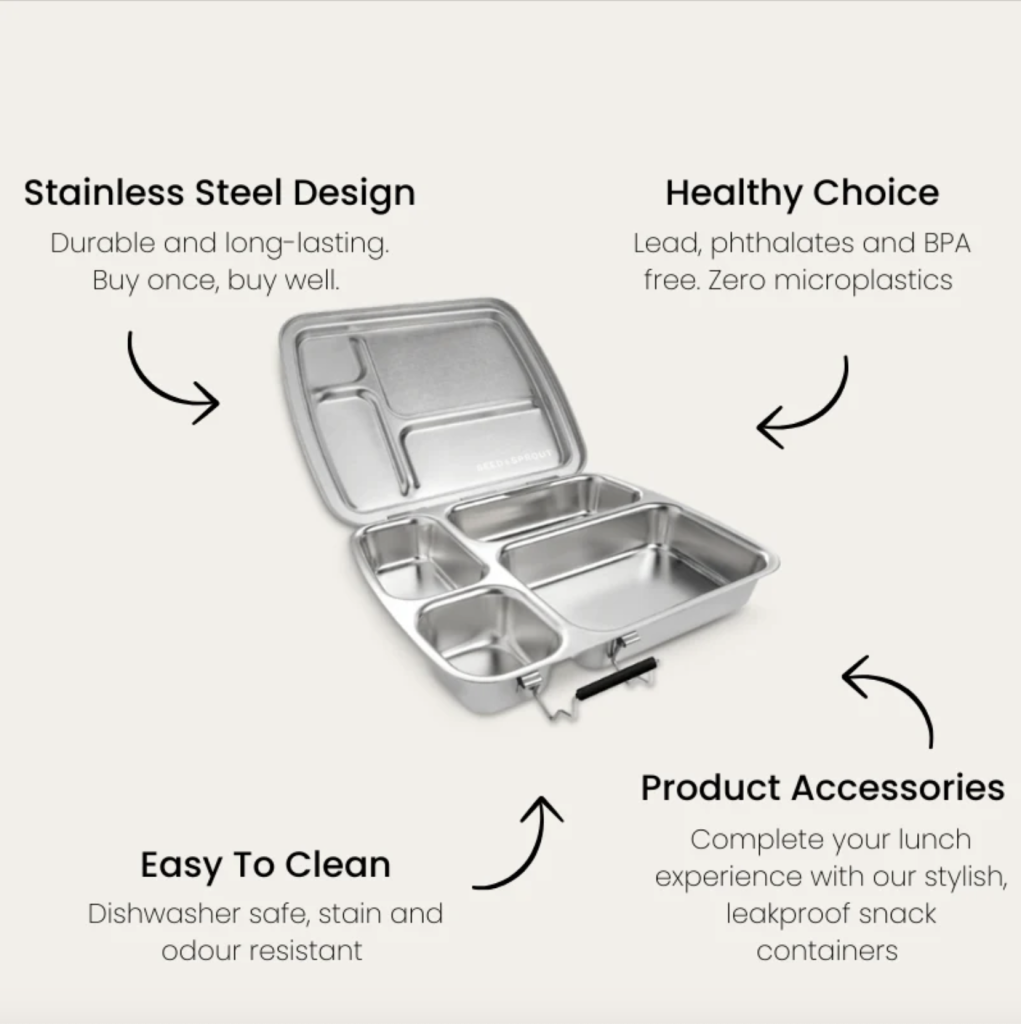 Seed & Sprout - Crunchbox Stainless Steel