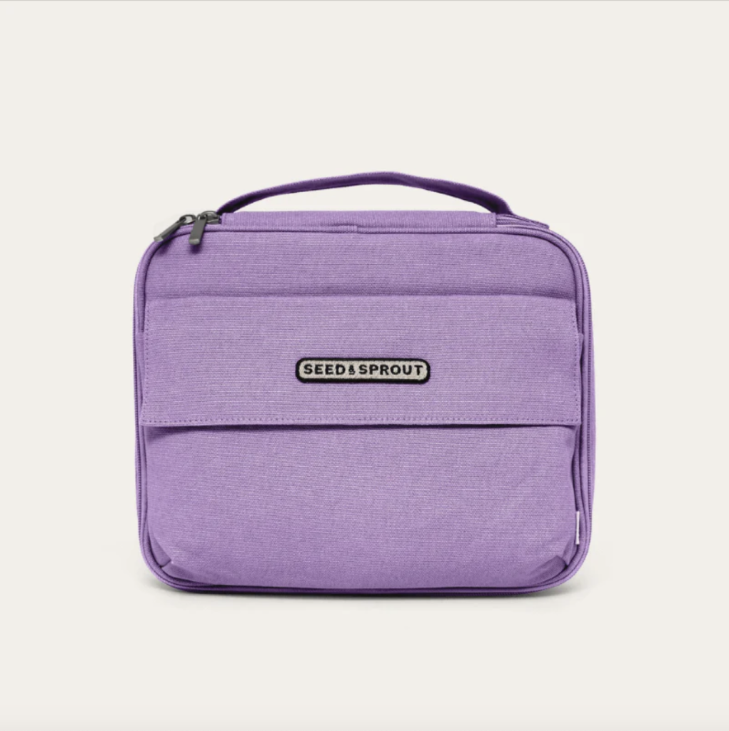 Seed & Sprout - Lavender Crunchcase Lunch Bag 4lt