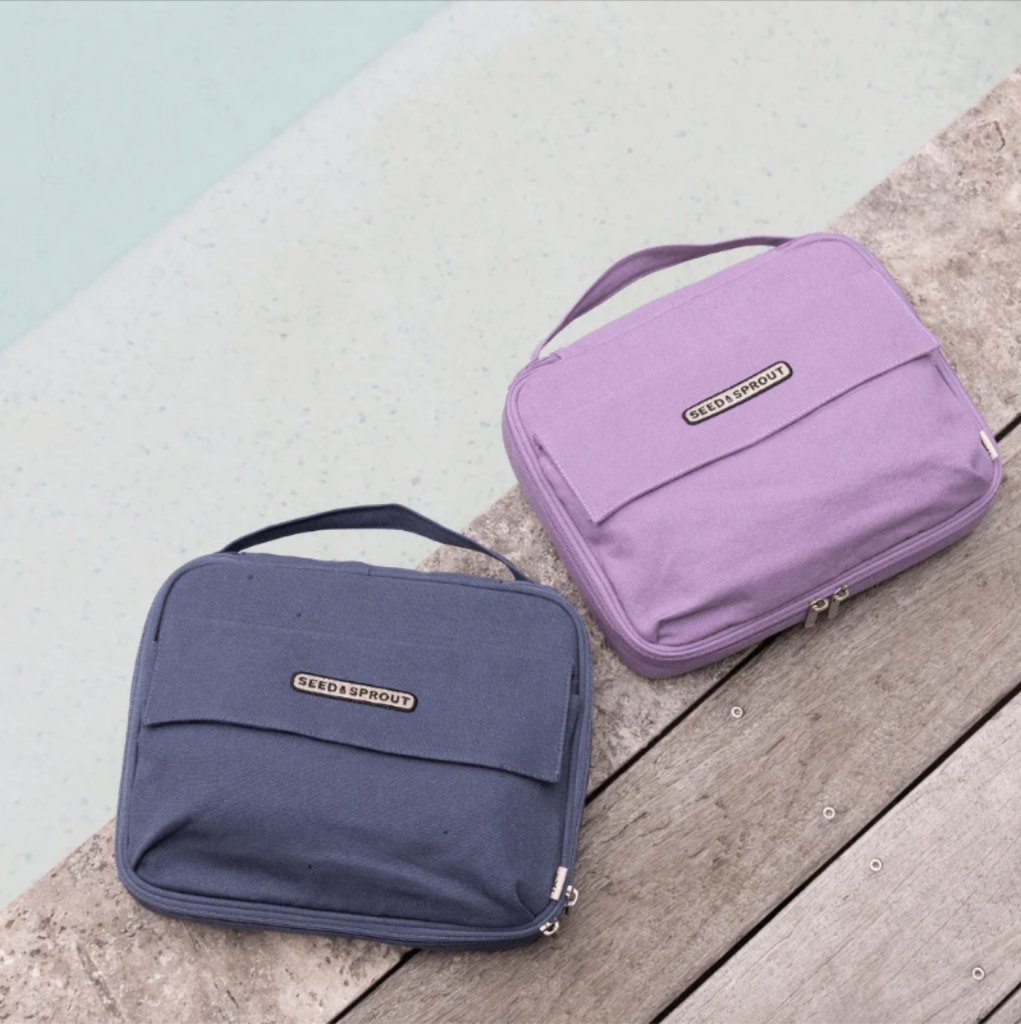 Seed & Sprout - Lavender Crunchcase Lunch Bag 4lt