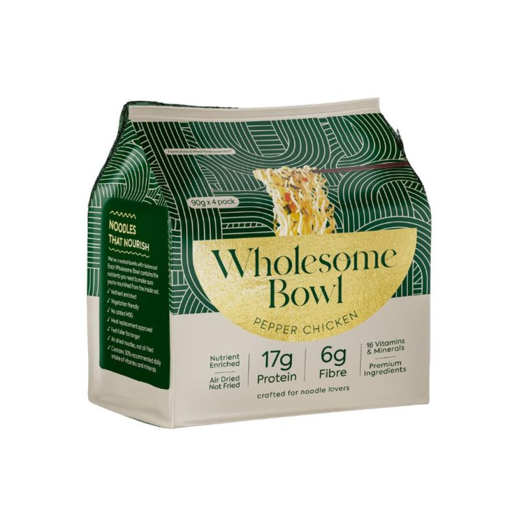 Wholesome Bowl - Pepper Chicken 90g x 4 pack