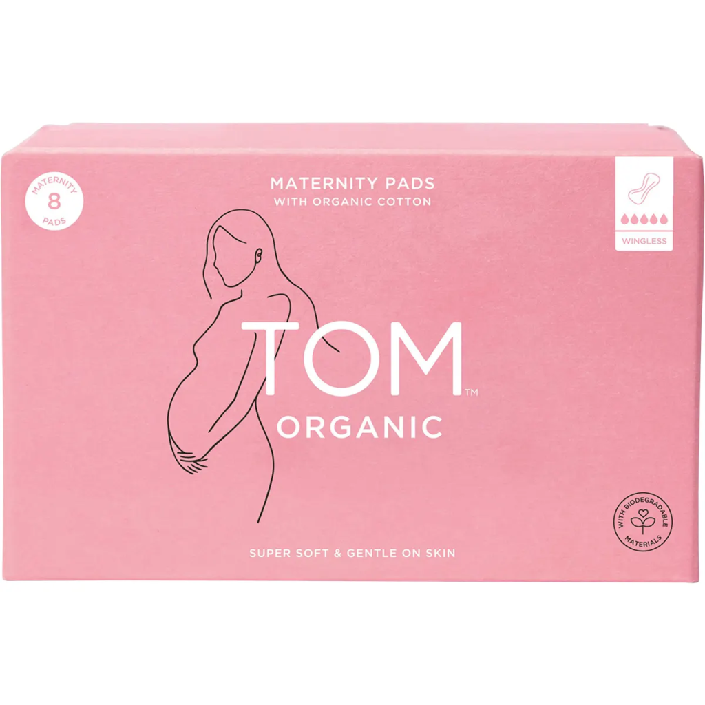 TOM Organic - Maternity Pads Wingless 8pk