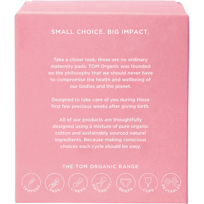 TOM Organic - Maternity Pads Wingless 8pk