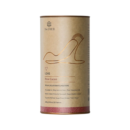 Sacred Taste - Organic Drinking Cacao (Rose Cacao) Love 250g