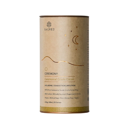 Sacred Taste - Organic Drinking Cacao (Ceremonial Grade Cacao) Ceremony 250g