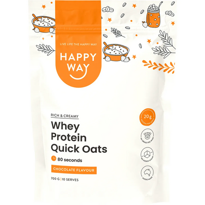 Happy Way - Whey Protein Quick Oats Chocolate 700g