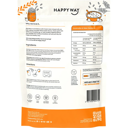 Happy Way - Whey Protein Quick Oats Chocolate 700g