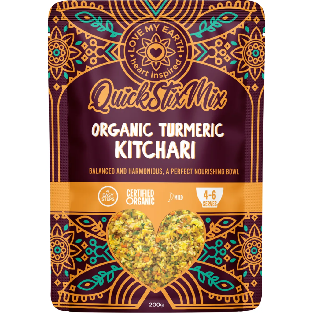 Love My Earth - Quick Stix Mix Organic Turmeric Kitchari 200g