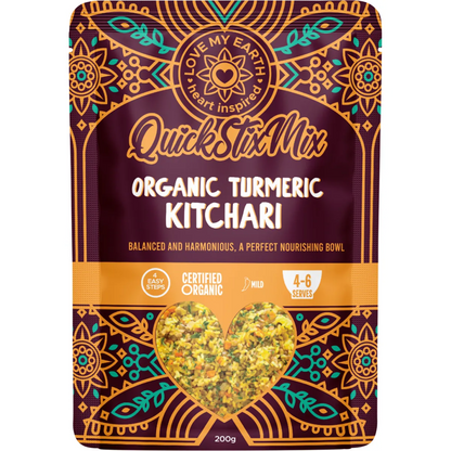 Love My Earth - Quick Stix Mix Organic Turmeric Kitchari 200g