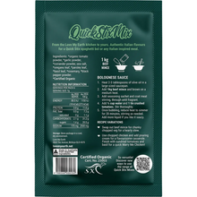 Love My Earth - Quick Stix Mix Organic Recipe Base Bolognese 45g