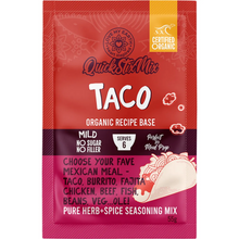 Love My Earth - Quick Stix Mix Organic Recipe Base Taco 55g