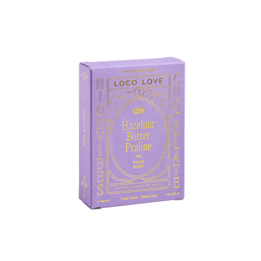Loco Love - Hazelnut Praline Twin Pack 70g