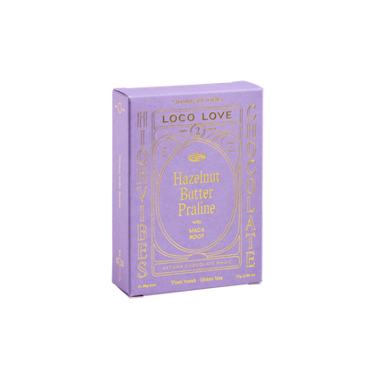Loco Love - Hazelnut Praline Twin Pack 70g