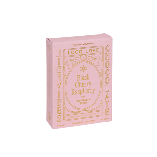 Loco Love - Black Cherry Raspberry Twin Pack 70g