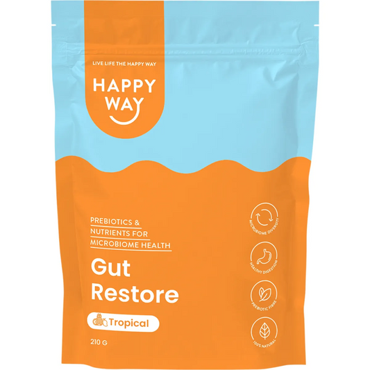 Happy Way - Gut Restore Powder Tropical 210g