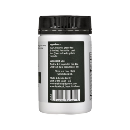 Best of The Bone - Beef Liver Capsules 180c