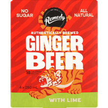 Remedy - Ginger Beer Lime 4 x 250ml