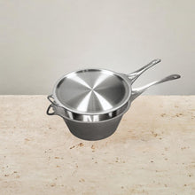 Solidteknics - Nöni 4.5L Saucepan + 27cm Skillet Lid Set