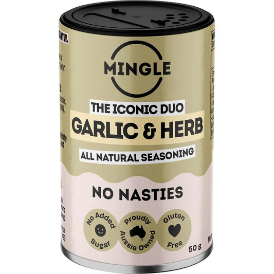 Mingle - Garlic & Herb All Natural Seasoning 50g