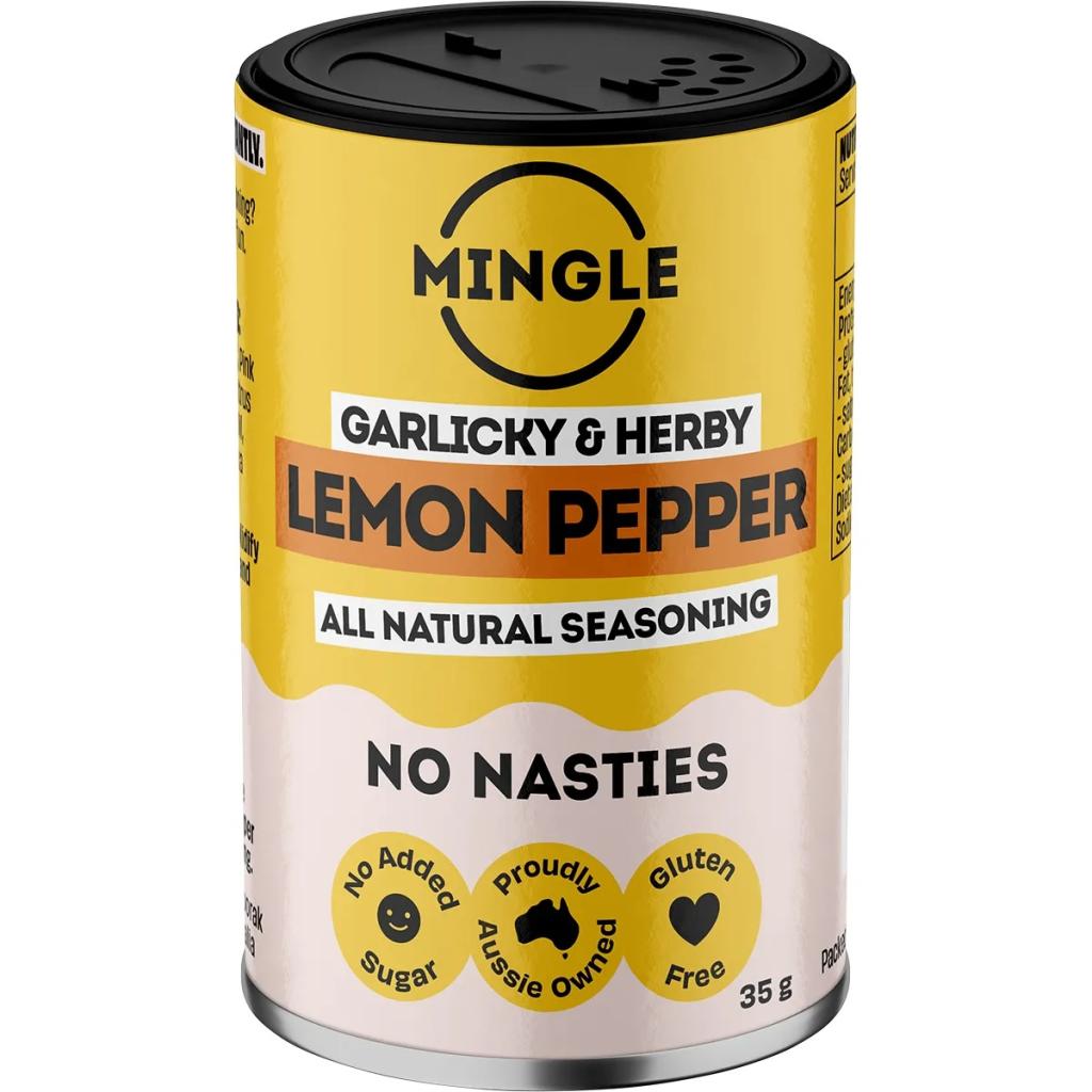 Mingle - Lemon Pepper All Natural Seasoning 35g