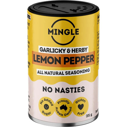 Mingle - Lemon Pepper All Natural Seasoning 35g