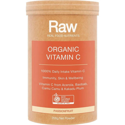 Raw Amazonia - Raw Organic Vitamin C Passionfruit 200g