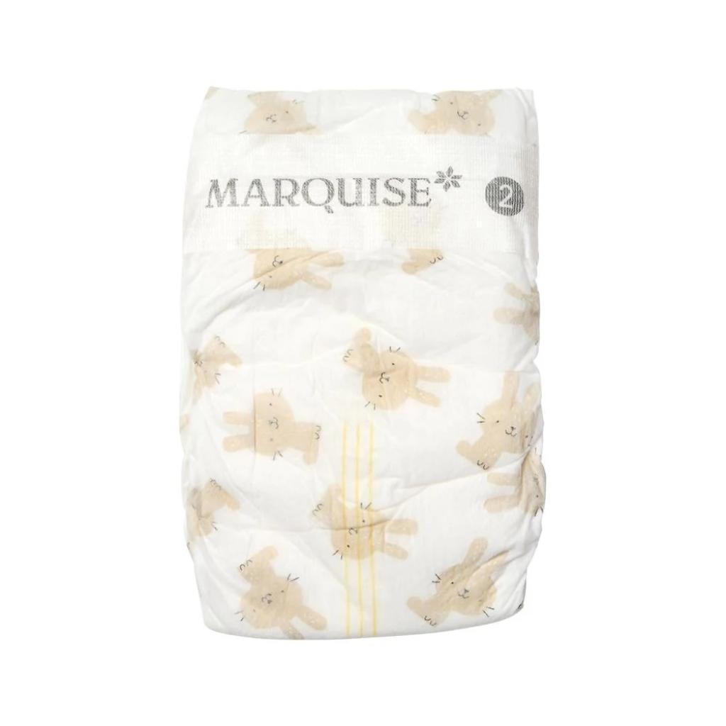 Marquise - Premium Nappies Size 2 (73% Plant Based) Infant (4-8kg) x 24 Pack