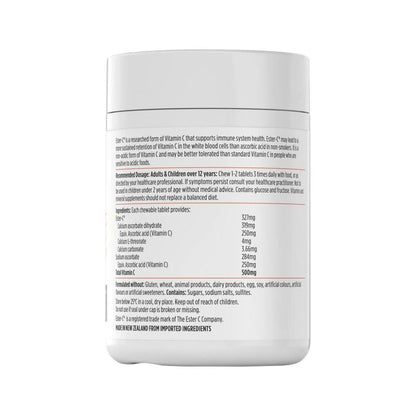 Nutralife - Ester C+ 500mg Chewable 120t