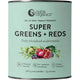Nutra Organics - Super Greens + Reds 300g