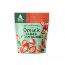 Viking - Organic Sliced Strawberries 500g