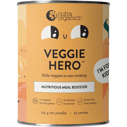 Nutra Organics - Veggie Hero 125g