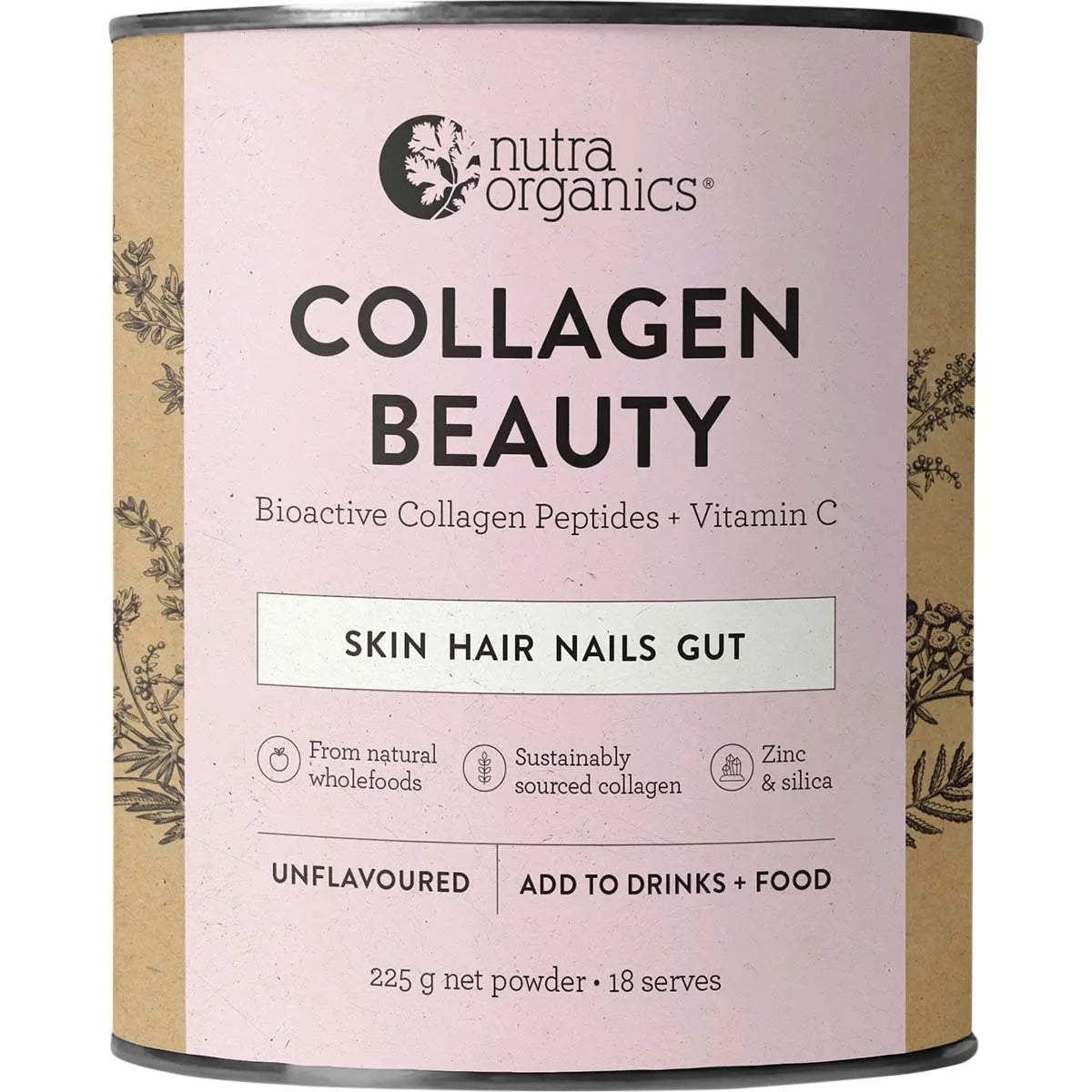 Nutra Organics - Collagen Beauty 225g