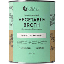 Nutra Organics - Broth Vegetable Garden Veggie 125g