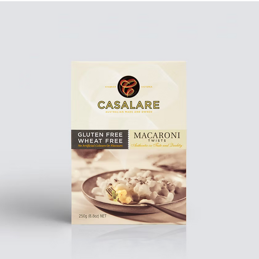 Casalare - Brown Rice Macaroni Twists 250g