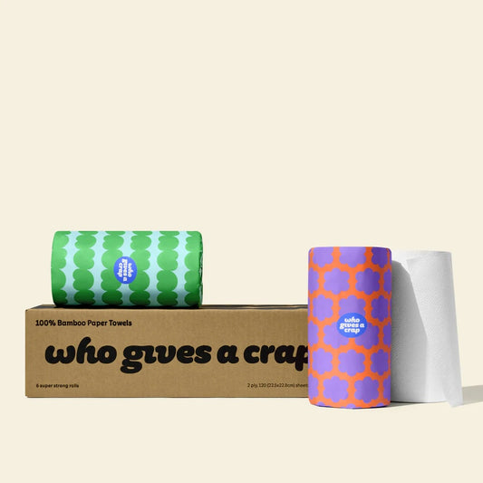 Who Gives A Crap - Bamboo Paper Towels 6pk