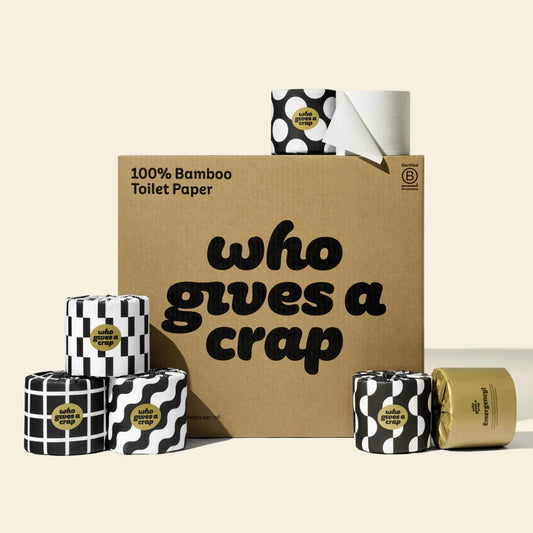 Who Gives A Crap - PREMIUM 100% Bamboo Toilet Paper 48pk