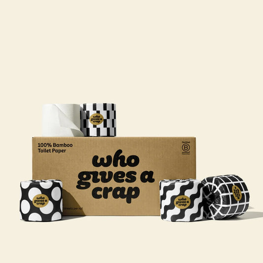 Who Gives A Crap - PREMIUM 100% Bamboo Toilet Paper 24pk