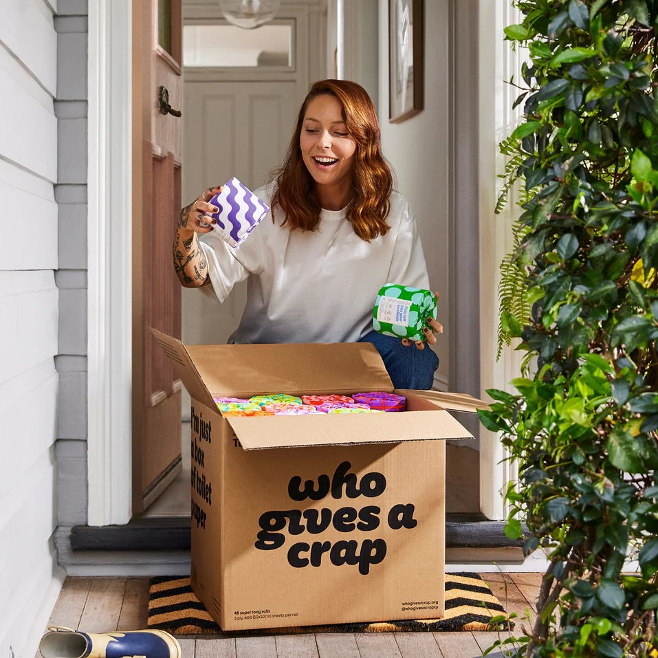 Who Gives A Crap - 100% Recycled Toilet Paper 48pk