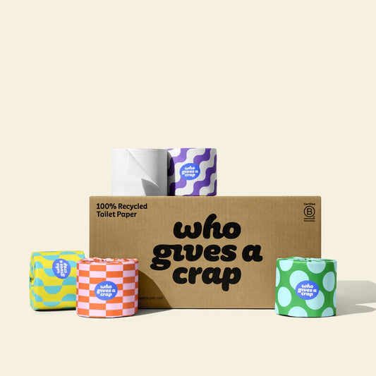 Who Gives A Crap - 100% Recycled Toilet Paper 24pk