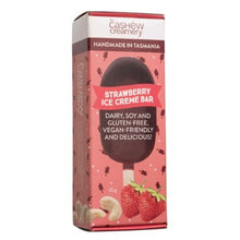 Cashew Creamery - Strawberry Ice Creme Bar 50g