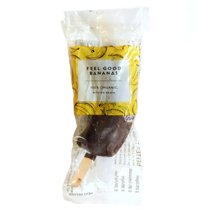 Feel Good Bananas - Chocolate Coated Organic Banana Single Serve 75g