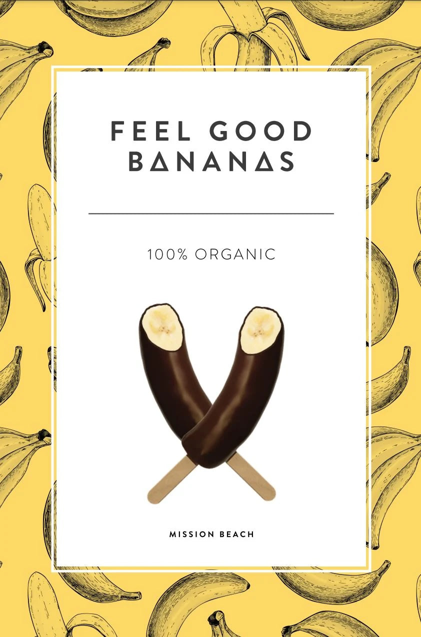 Feel Good Bananas - Original Family Pack 4 x 75g