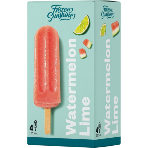 Frozen Sunshine - Watermelon Lime 4pk (4x80ml) 320ml